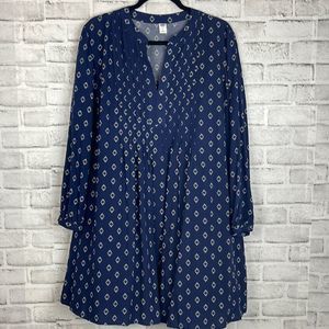 Old Navy Large Navy Babydoll Dress Size Large